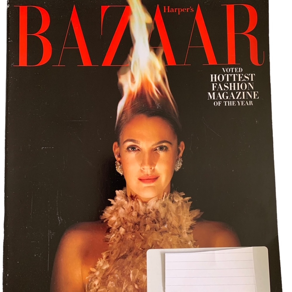Drew Barrymore Bazaar Magazine 2016